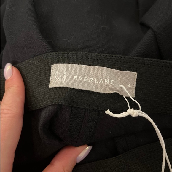 Everlane The Work Pant stretch cotton side zip size 4 - Picture 5 of 5